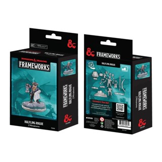 WizKids 龍與地下城 Frameworks 組裝模型 男性半身人盜賊 75081