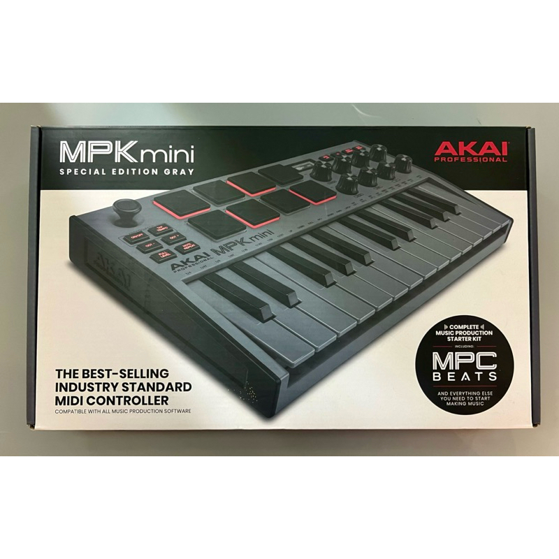 Akai MPK mini Mk3 MIDI 鍵盤 二手迷你鍵盤