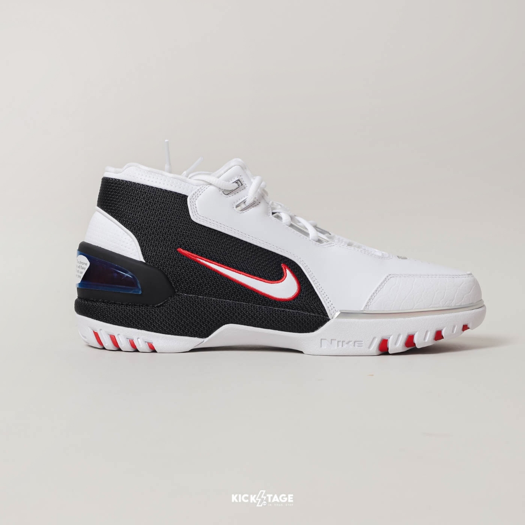 NIKE AIR ZOOM GENERATION 白黑 AZG 籃球鞋【DV7219-100】LBJ 小皇帝