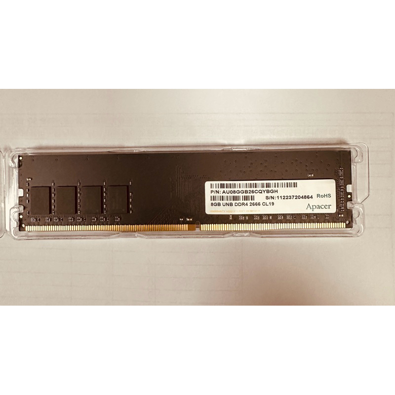 宇瞻Apacer DDR4-2666 8g