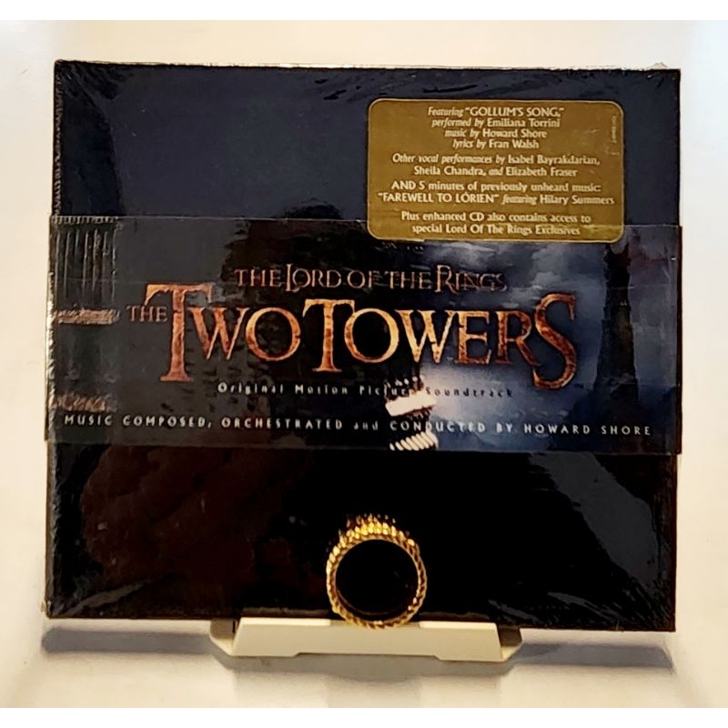 美版CD 全新品 魔戒雙城奇謀 The Lord of the Rings 2CD 初回紙盒限量版 絕版珍藏