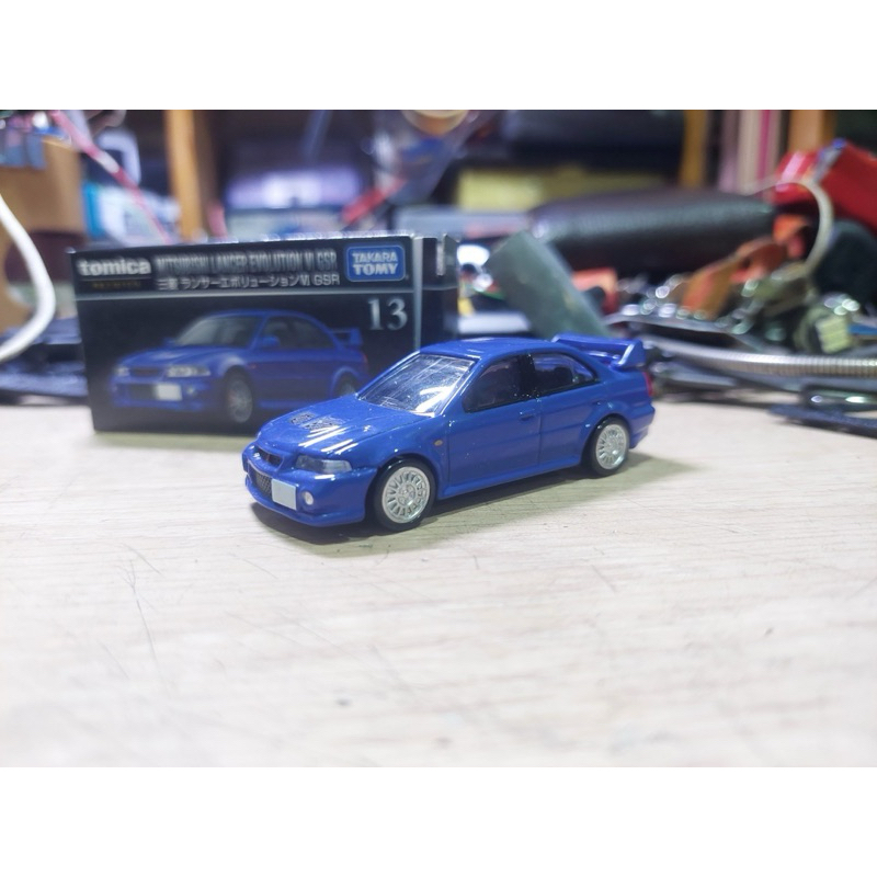 汽車模型 汽車玩具 Tomica 黑盒系列No.13 Mitsubishi Lancer EVO