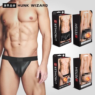 潮男巫師- Prowler Red Wetlook Ass-Less Trunk 魅力光澤後空內褲 三角/四角/屌環後空