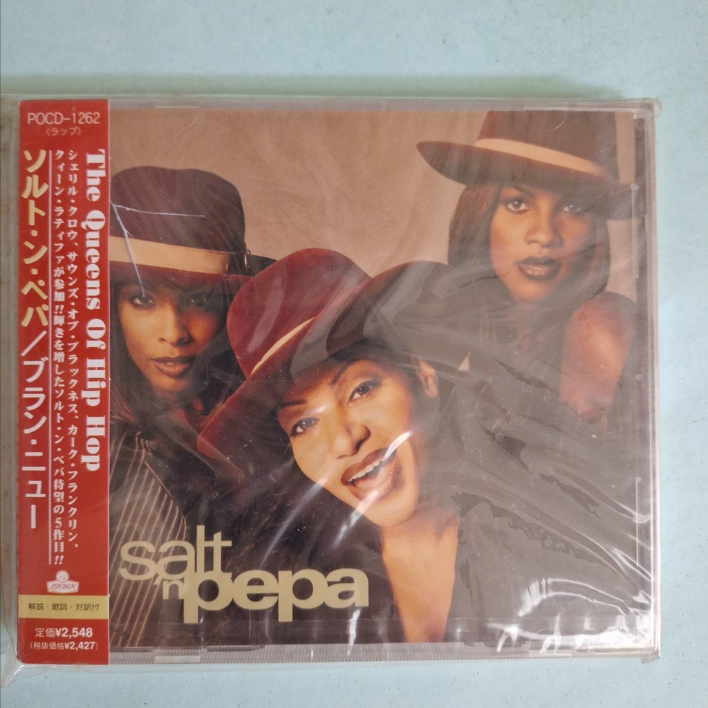 BRAND NEW SALT N PEPA 1997 專輯 日本版 CD 嘻哈饒舌 節奏藍調 B36