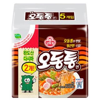 🇰🇷韓國代購🇰🇷 OTTOGI 不倒翁 海鮮風味烏龍拉麵 120g 5入