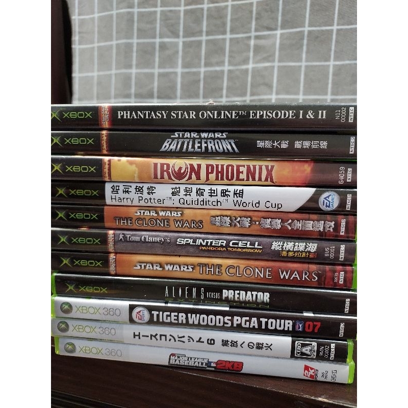 xbox&amp;xbox360 11片遊戲片一次出