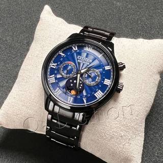 【CITIZEN SOLAR】流行時尚光動能藍寶石鏡面計時男錶款(月相盈虧顯示)AP1055-87L