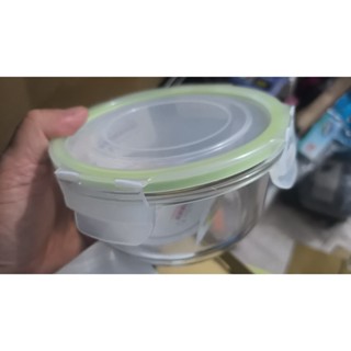 密扣式玻璃保鮮盒700ml
