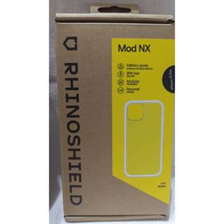 【RHINOSHIELD 犀牛頓】 MOD NX 邊框背蓋兩用手機殼iphone 15 Pro 6.1吋 白/黑