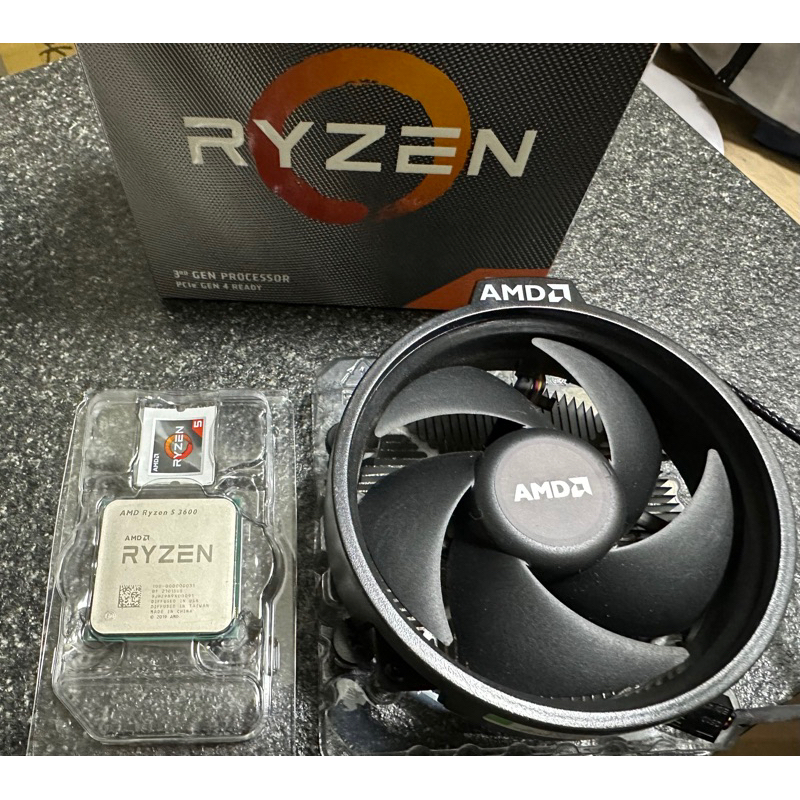 AMD Ryzen 5 R5-3600 二手/保固內