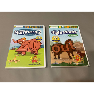 [9成新］Preschool prep /Sight Words 4 DVD/Numbers 2 DVD