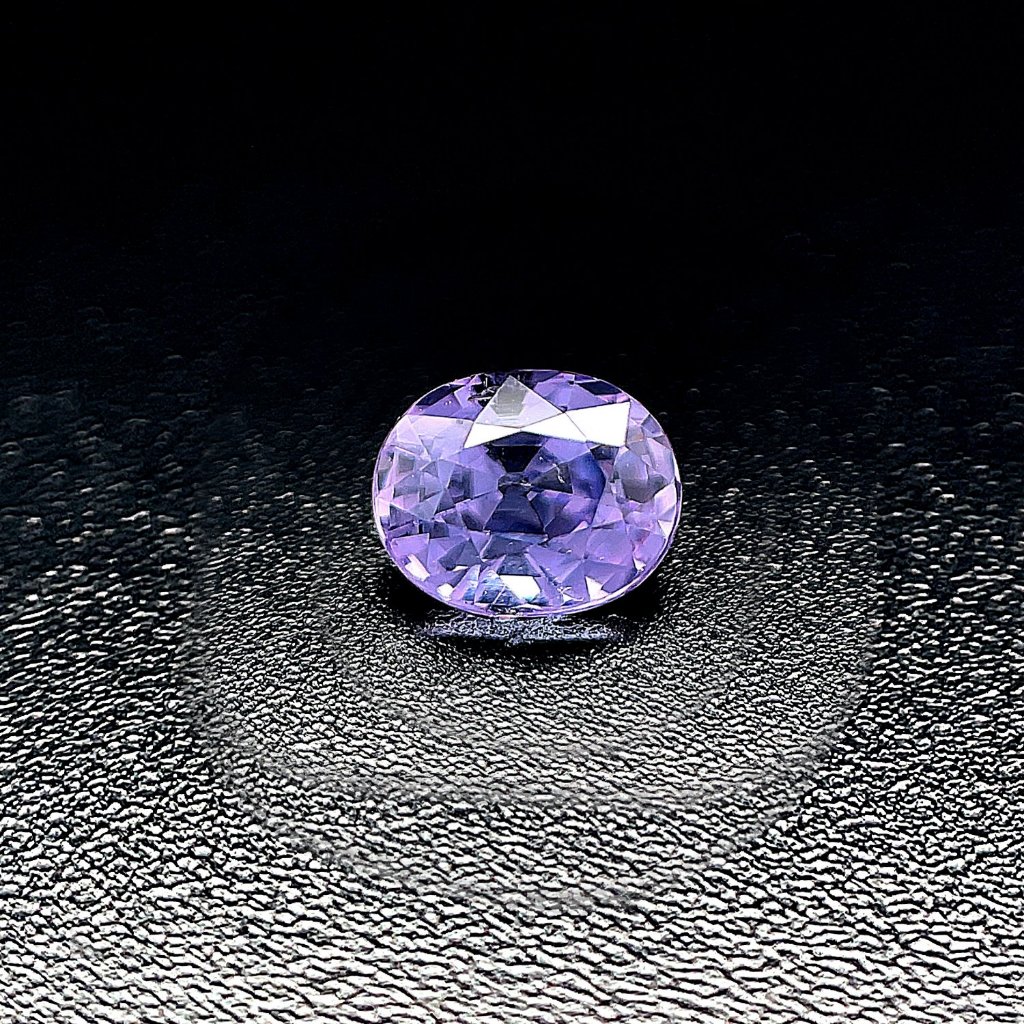 天然紫色尖晶石(Spinel)裸石1.31ct [基隆克拉多色石]