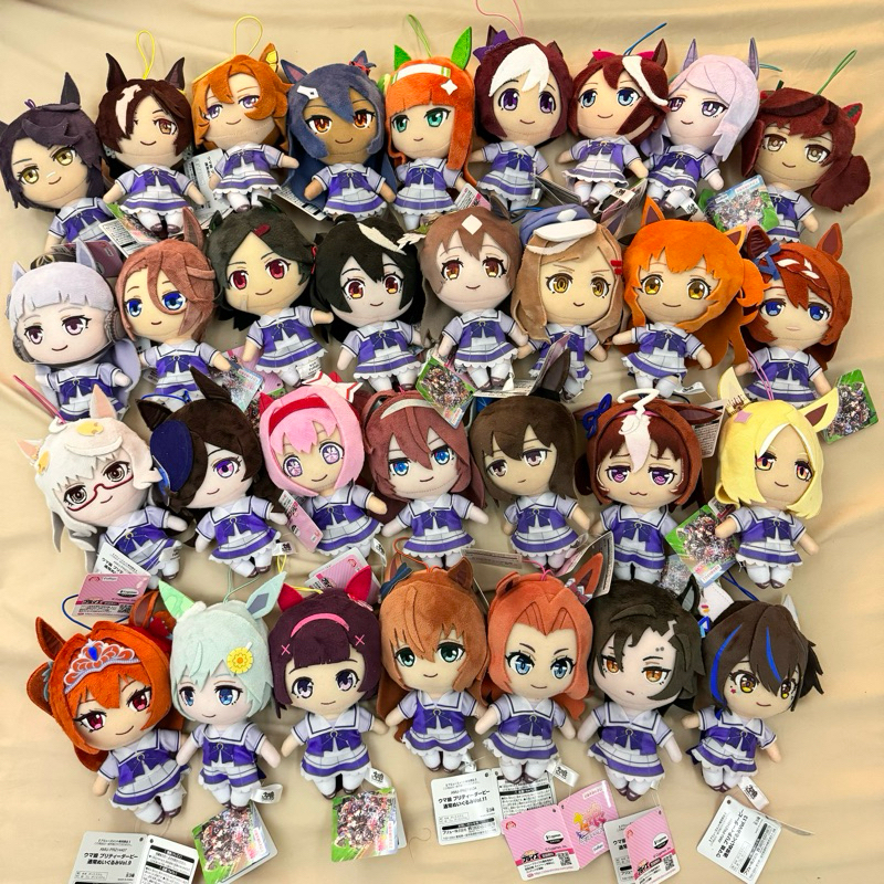 🍭Ruo🍭賽馬娘 娃娃 16公分 東海帝王 鈴鹿 黃金船 小北 光鑽 詩歌劇 波旁 名將怒濤 波旁 太陽神 好歌劇 麥昆