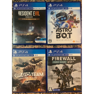 二手中文/原版PS4遊戲光碟 VR遊戲片/實況野球/惡靈古堡(單片售價)