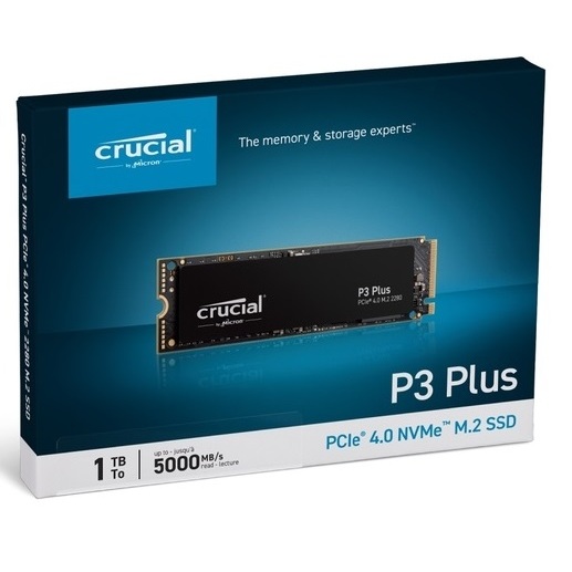美光 Crucial P3 Plus Gen4 NVMe 1TB SSD