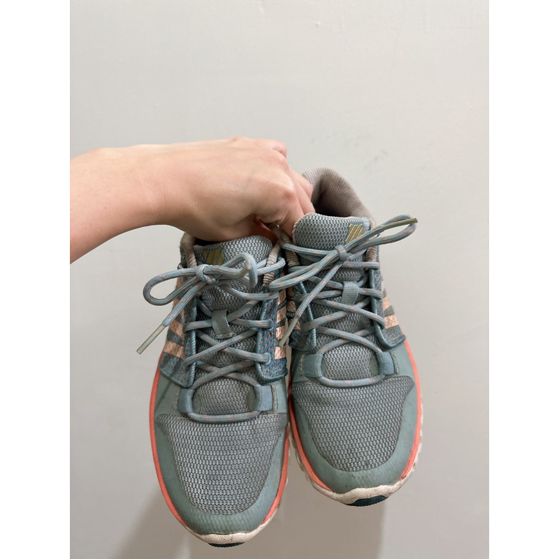 二手 K-SWISS 藍色 慢跑鞋 運動鞋 球鞋 尺碼35.5 粗用 運動健身 跑步機使用皆可