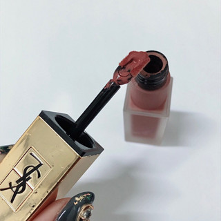 正品 二手 YSL 時尚印記絲絨唇露6ml 23純裸主義 口紅出清 專櫃出清 二手彩妝
