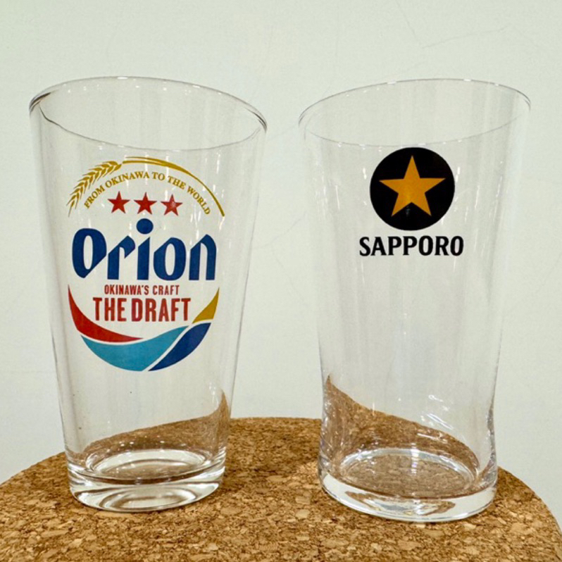 *台北現貨* 黑星薄型320ml +ORION爽口杯 啤酒杯 Sapporo 三寶樂 東洋佐佐木 日本啤酒杯 酒杯