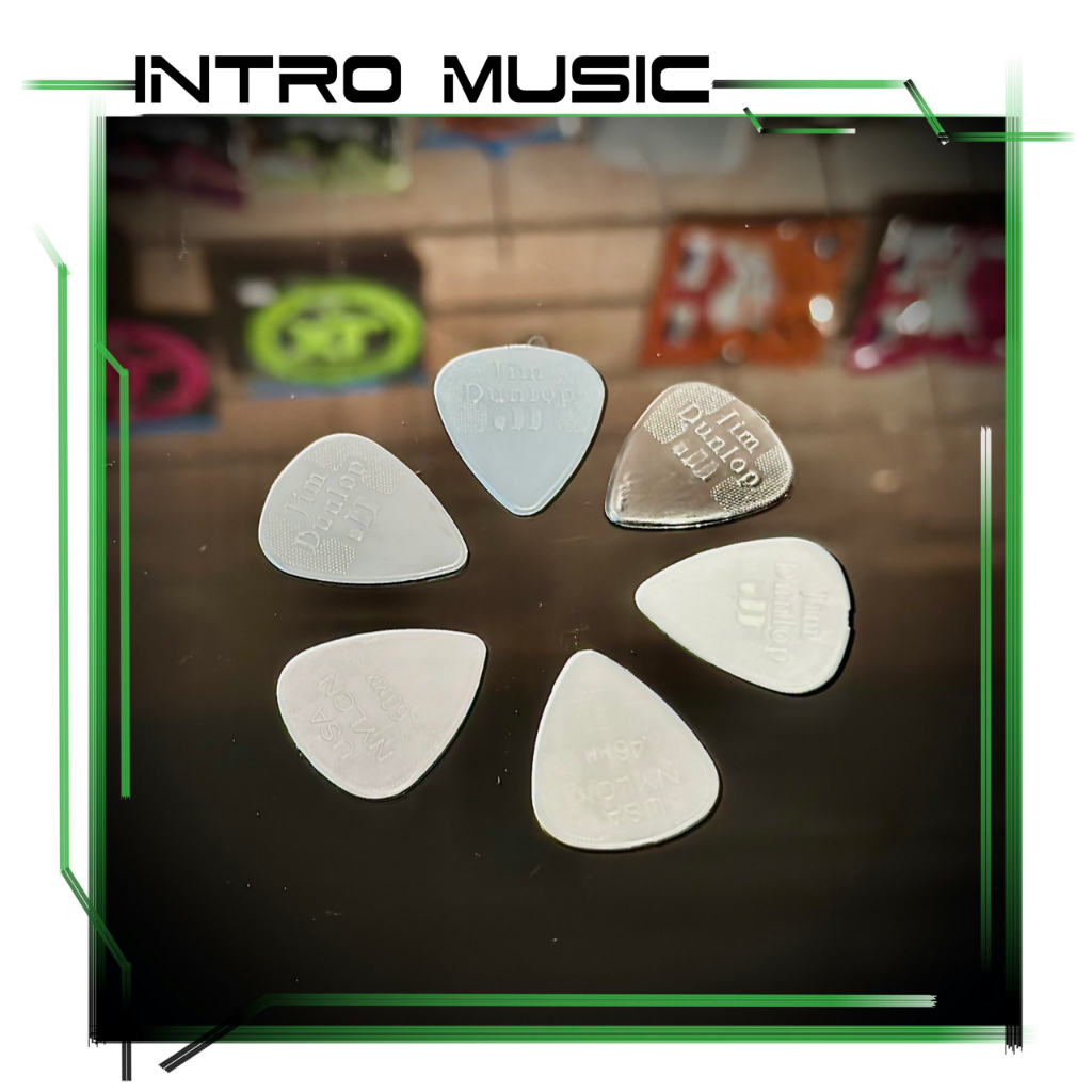 INTRO MUSIC ||  Dunlop 44R Nylon Standard PICK 彈片 匹克