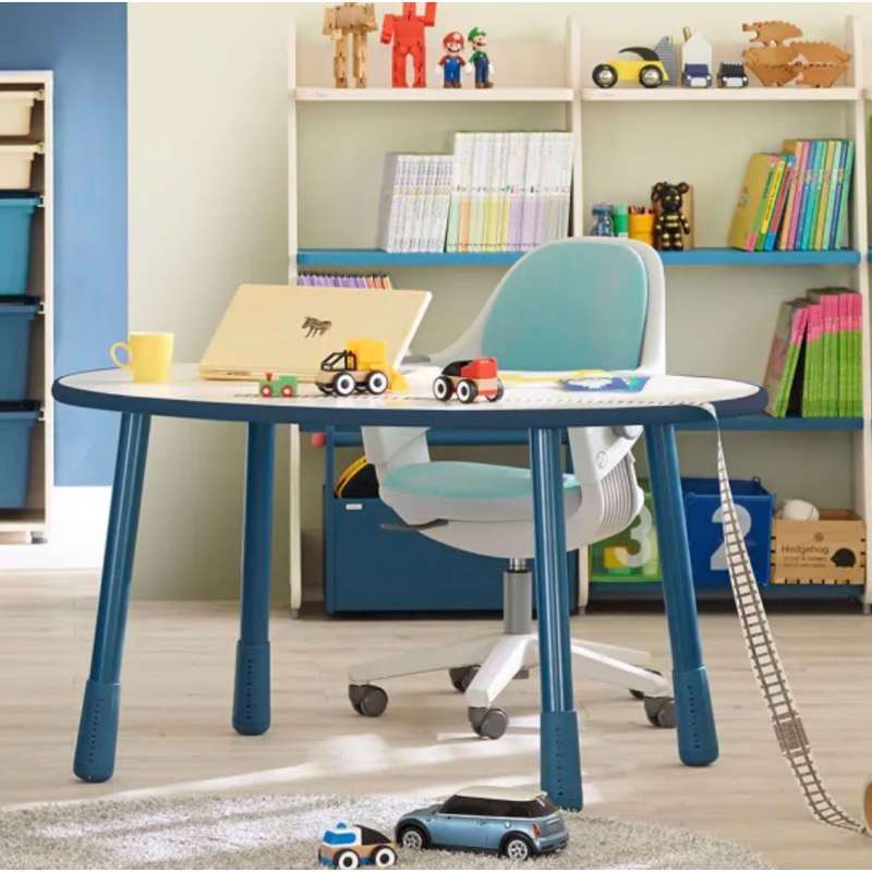 （全新）iloom 怡倫家居 TINKLE-POP兒童1200型三段式調整長方桌