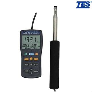 【含稅店】TES 泰仕 TES-1340 熱線式風速計 熱敏式風速儀 管道風速測速儀 風速表 風速錶 風力等級