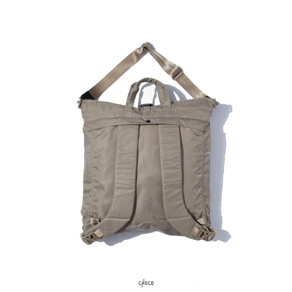 CHOCO [現貨] F/CE. RECYCLE TWILL 3WAY HELMET 頭盔包 三用包