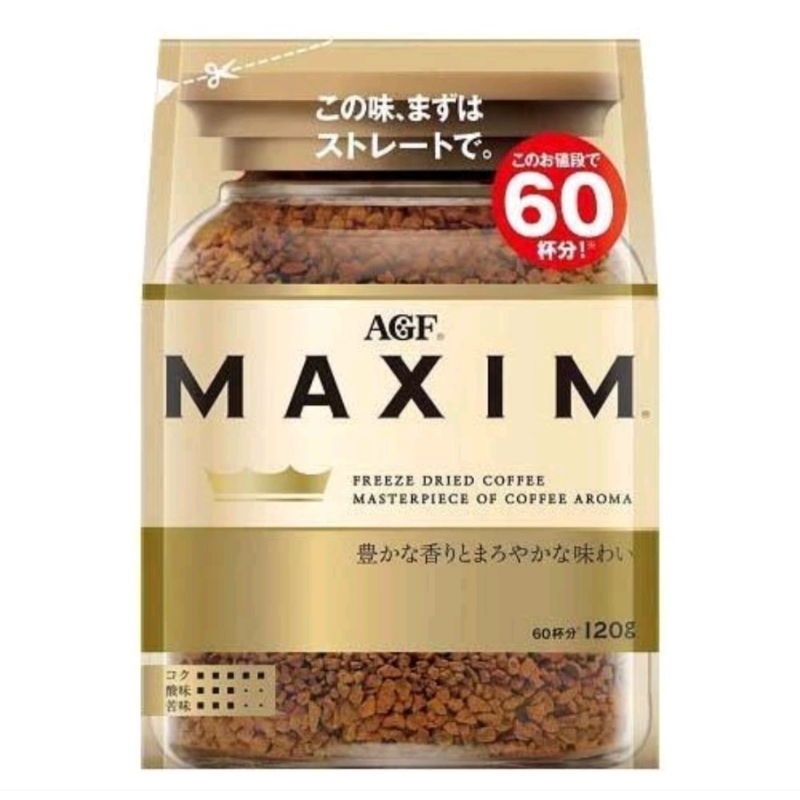 AGF咖啡補充包 箴言咖啡補充包120g 日本原裝