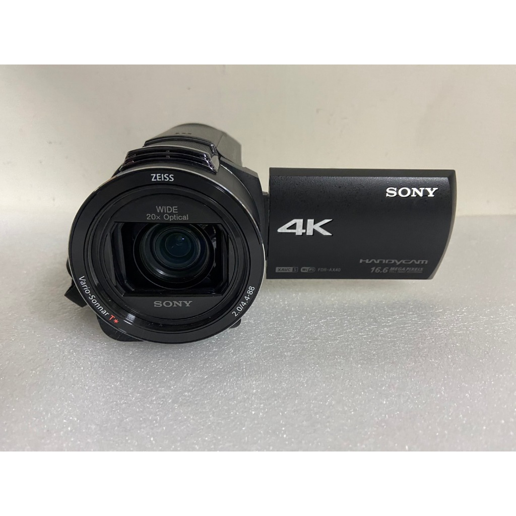 【幸福七號倉】二手攝影機SONY FDR-AX40 4K 數位攝影機 錄影機