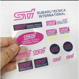現貨 速霸陸 SUBARU STI 高透貼紙 車貼 外觀 內裝 貼紙 車身貼紙 森林人 檸檬哥 XV WRX