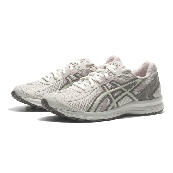 ASICS 亞瑟士 JOG 100S 中性款 米白 棕 寬楦 休閒鞋 1201A896200 Sneakers542