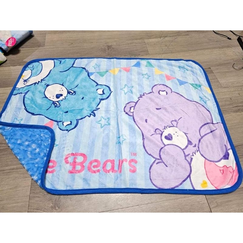 現貨實拍，出口歐美Care Bears兒童毯子70×100公分