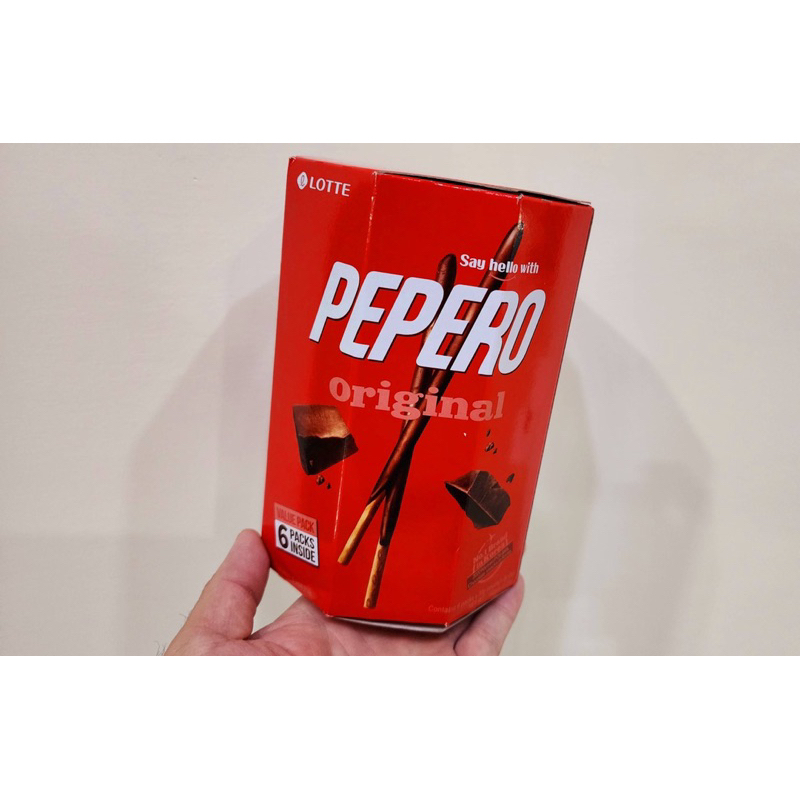 韓國 Lotte Pepero 巧克力棒分享盒 原味紅 杏仁綠 盒 巧克力棒 樂天巧克力棒 樂天