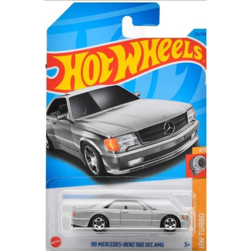 【現貨】全新Hot Wheels 風火輪 - 89 Mercedes Benz 560 SEC AMG