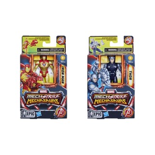 ☆勳寶玩具舖【現貨】漫威 MARVEL 復仇者聯盟 4吋 恐龍機甲系列 索爾 THOR & 鋼鐵人 IRON MAN