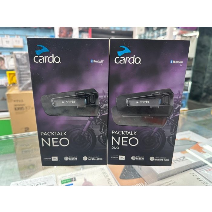禾豐音響 【Cardo】PACKTALK NEO 安全帽通訊藍牙耳機 ( 台灣代理 - 原廠公司貨 )