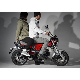 ST125 DAX側柱加大座 適用於 本田 ST125 DAX改裝側柱加寬座 臘腸狗 ST125 DAX黑色側柱加大座