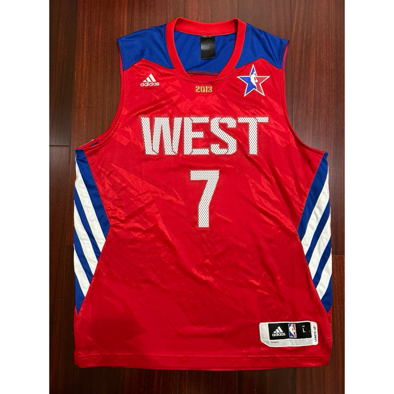 NBA 火箭隊Jeremy Lin 林書豪 2013 All-Star明星賽愛迪達adidas球衣#7