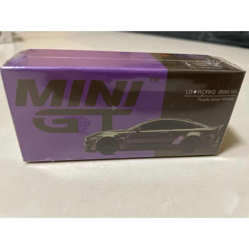 1/64 Mini gt 228 BMW M4 紫綠變色龍