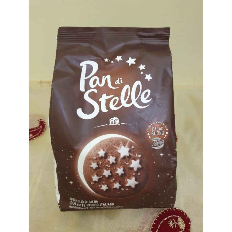 🇮🇹amo義大利代購🇮🇹 預購  義大利Pan di Stelle 星星巧克力餅乾 350g