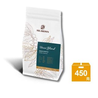 【MR.BROWN 伯朗】 伯朗醇郁綜合咖啡豆(450克/袋) 官方直營