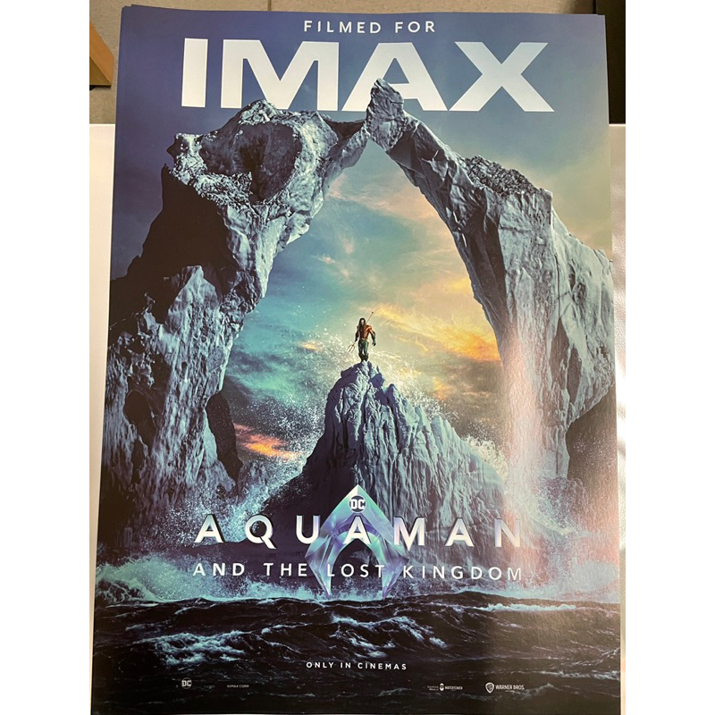 水行俠 失落王國 IMAX影迷限定款海報A3/漫畫書