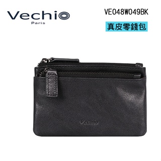 VECHIO 真皮零錢包 拉鍊零錢包 零錢包 VE-W049