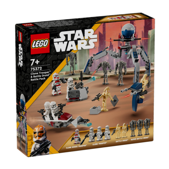 BRICK PAPA / LEGO 75372 Clone Trooper™ &amp; Battle Droid™