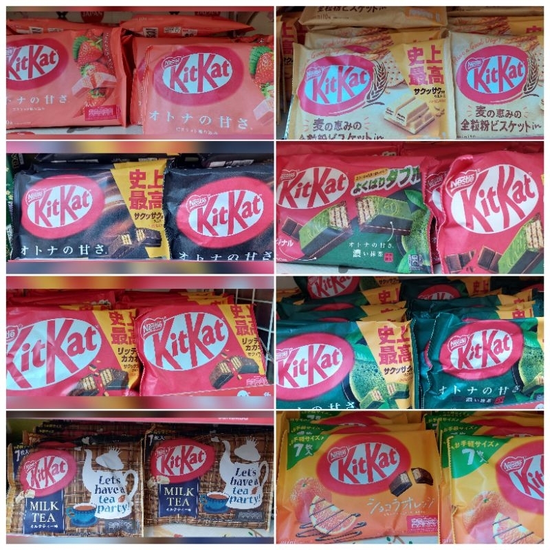 🛒預購 🇯🇵代購5／12帶回 Kitkat雀巢巧克力 各款限定口味 日本雀巢 袋裝巧克力 威化餅