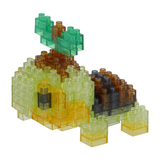 轉蛋概念館 日本 正版 神奇寶貝 精靈寶可夢 nano-block 河田積木 NBPM_086 草苗龜 水晶版 現貨