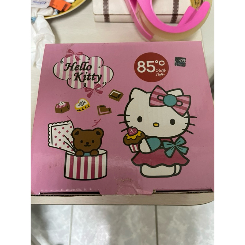 85度C Hello Kitty 微波湯碗ABCD 四款各一種 全新