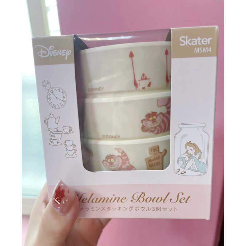 妙妙貓 迪士尼 愛麗絲夢遊仙境 牡蠣寶寶 撲克人 愛麗絲 便當盒 小碗 兒童碗 餐具 碗🥣