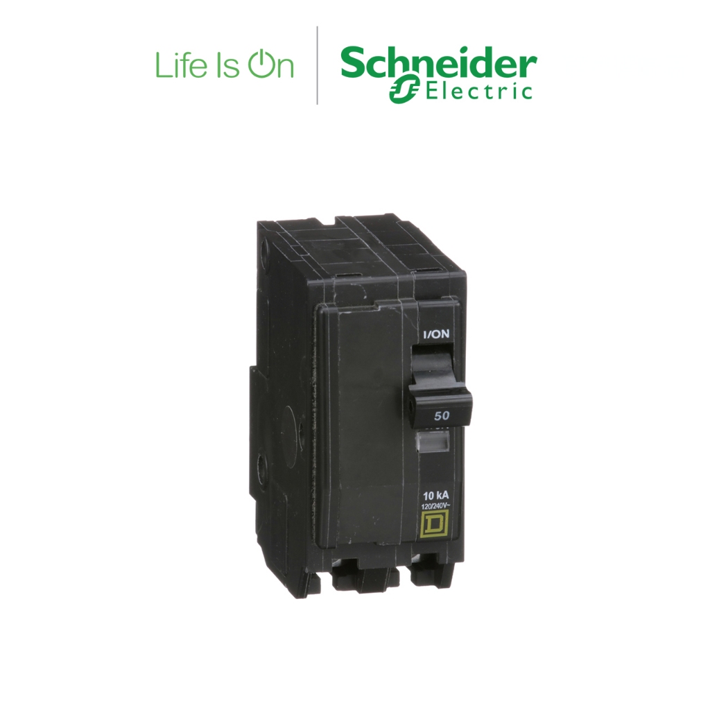 【Schneider Electric施耐德】QO250 QO微型斷路器 2P 50A 120/240VAC 10kA