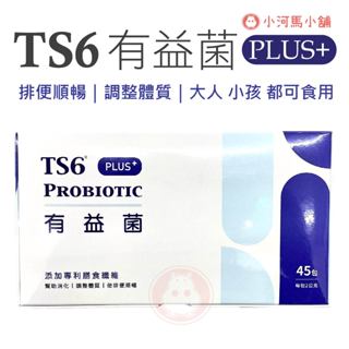 TS6 有益菌 PLUS+ 45包入 益生菌 調整體質 膳食纖維