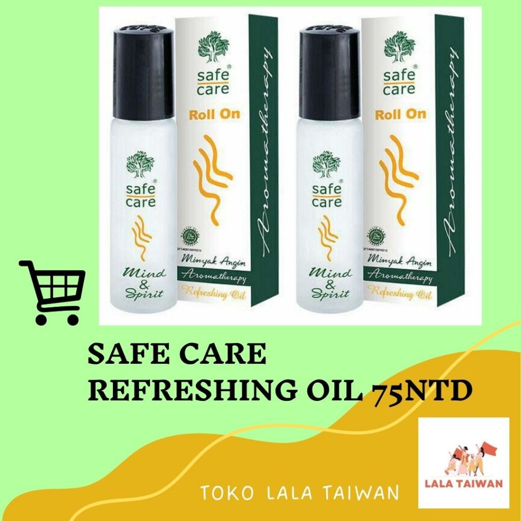 SAFE CARE Minyak Angin / Aromatherapy Oil / Refreshing Oil